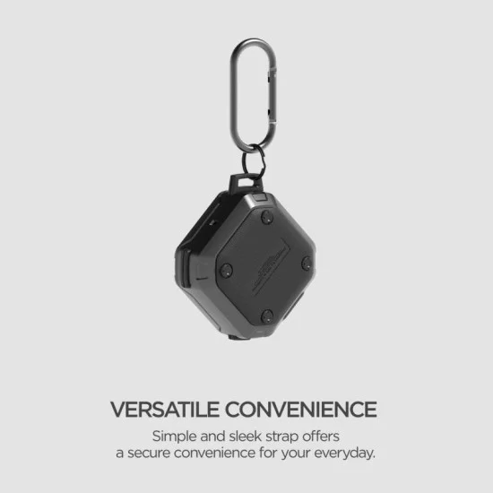 Vrs Design Galaxy Buds2 Pro / Buds 2 / Buds Pro / Buds live Case Active Fit-Metal Black